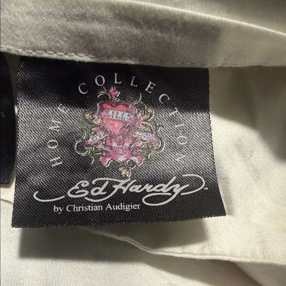 Ed Hardy Orange Fish Design king size pillow sham
